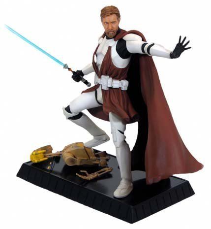 Star Wars Obi Wan Kenobi in Clone Trooper Armor Statue by Gentle Giant. #Starwars #Statue #Figures #Gosstudio Jedi Armor, Clone Trooper Armor, Jedi Costume, General Kenobi, Captain America Movie, Star Wars Obi Wan, Star Wars Concept Art, Star Wars Outfits, Battle Armor