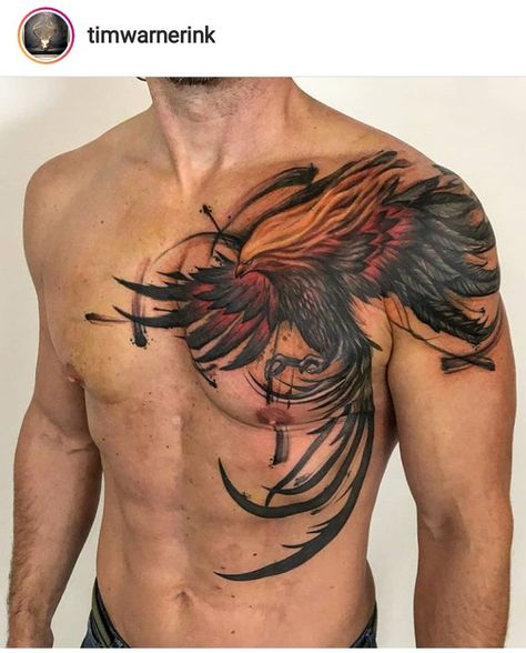 Phoenix Tattoo Men, Phoenix Tattoo Sleeve, Phoenix Back Tattoo, Tato Phoenix, Phoenix Tattoo For Men, Rabe Tattoo, Phoenix Bird Tattoos, Phoenix Tattoos, Phoenix Tattoo Design