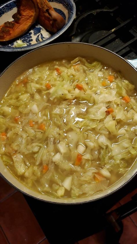 Kapusta (Polish Cabbage Soup) - Easy DIY Recipes Italian Cabbage Soup, Kapusta Soup, Kapusta Recipe Polish, Polish Cabbage Soup, Kapusta Recipe, Tender Pork Ribs, Polish Cabbage, Pork And Sauerkraut Recipe, Leftovers Soup