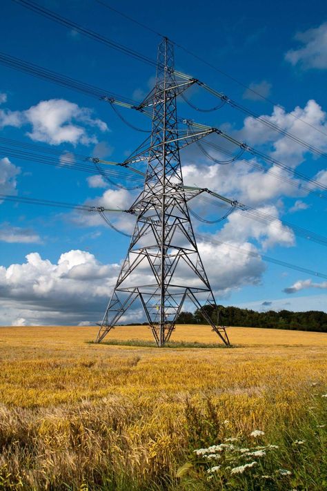 Transmission Tower, Transmission Line, Power Lines, E Magazine, Pretty Landscapes, Landscape Scenery, Computer Network, Photography Poses For Men, High Voltage