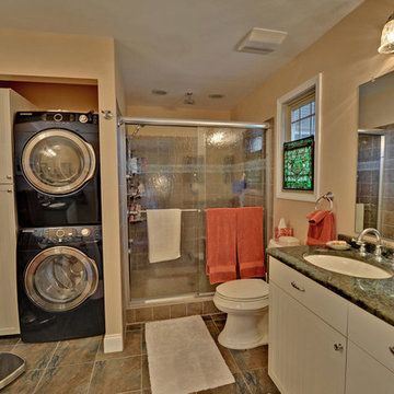 Washer And Dryer Bathroom, Bathroom And Laundry Room Combo Layout, Small Bathroom With Washer And Dryer, Bathroom Laundry Combo Floor Plans, Laundry Bathroom Combo Layout, Small Bathroom And Laundry Room Combo, Bath Laundry Combo, Bathroom And Laundry Room Combo, Bathroom Laundry Room Combo