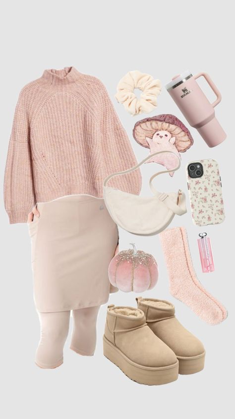 Created by snoga_athletics on Shuffles Modest Teenage Girl Outfits, Snoga Skirt, Cute Christian Outfits, Modest Outfits Winter, Pink Fall Outfits, Pink Fall, Modesty Outfits, Cute Modest Outfits