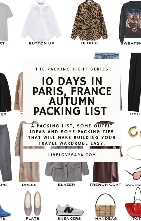 Pack In A Carryon, Autumn Packing List, Fall Travel Packing, Fall Paris Outfits, Travel Capsule Wardrobe Fall, Paris Capsule Wardrobe, Paris Travel Outfits, Fall Travel Wardrobe, France Autumn