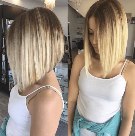 Bob haircuts are kinda amazing..but do you know the difference between a graduated bob, a-line haircut, and the other types of bob haircuts? A Line Haircut, Kort Bob, Graduated Bob Haircuts, Line Bob Haircut, Asymmetrical Bob Haircuts, Graduated Bob, Stacked Bob Haircut, Choppy Bob Hairstyles, Bob Haircut For Fine Hair