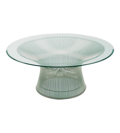 Circular Glass Coffee Table, Knoll Platner, Warren Platner, Sculptural Furniture, Conran Shop, Contemporary Coffee Table, Living Room Side Table, Coffee And Cocktail Tables, Steel Table