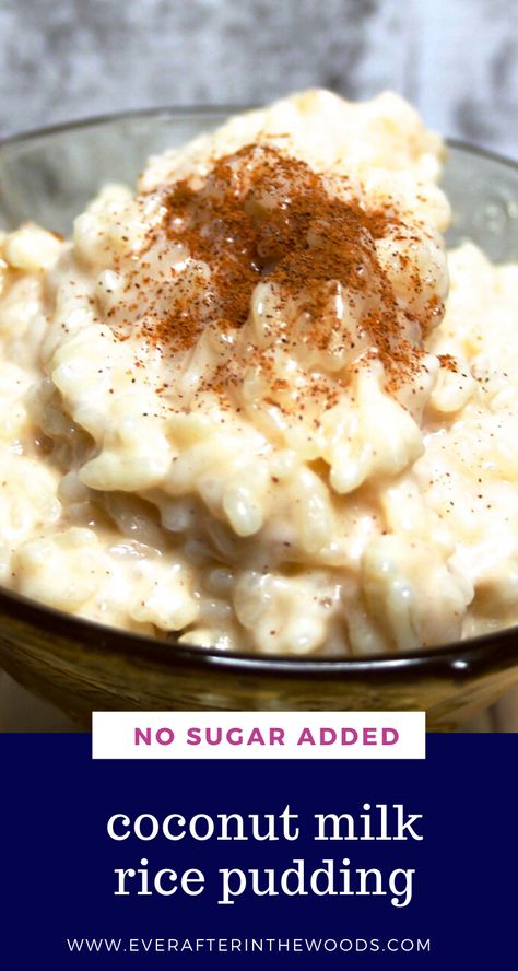 Rice Pudding With Coconut Milk, Coconut Milk Recipes Dessert, Coconut Milk Rice Pudding, Easy Coconut Rice, Milk Rice Pudding, Creamiest Rice Pudding Recipe, Coconut Milk Dessert, Milk Recipes Dessert, Coconut Milk Rice