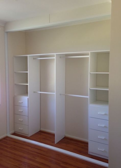 Cheap Wardrobe Ideas, Cheap Wardrobe, Small Closet Organization Diy, Bedroom Closet Doors, Bedroom Wardrobe Design, Bedroom Closet Storage, Mirrored Doors, Bedroom Cupboards, Closet Design Layout