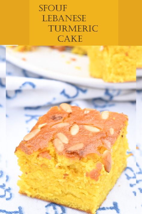 Sfouf, Lebanese Turmeric Cake | Hadias Lebanese Cuisine Sfouf Recipe, Lebanese Desserts Recipes, Tea Morning, Lebanese Desserts, Arabic Desserts, Arabic Dessert, Middle Eastern Desserts, My Favorite Food, Lebanese Cuisine