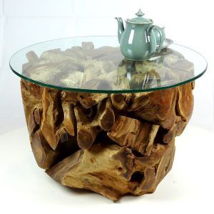 Teak Root Tables - Rattan And Teak - Dining, Coffee, Side, Bar Tables Coffee Tables Wood, Diy Coffee Tables, Natural Coffee Table, Root Table, Driftwood Coffee Table, Pedestal Coffee Table, Coffee Table Base, Solid Coffee Table, Natural Coffee