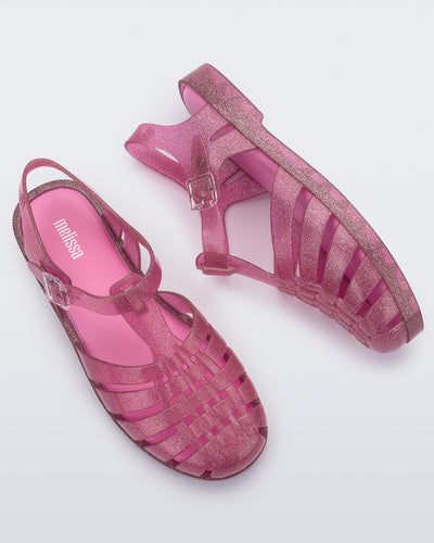 Melissa Possession Sandal | Jelly Fisherman Sandal | 100% Recyclable Punk Love, Punk Movement, Glitter Sandals, Fisherman Sandals, Melissa Shoes, Mini Melissa, Viktor & Rolf, Jelly Shoes, Jelly Sandals