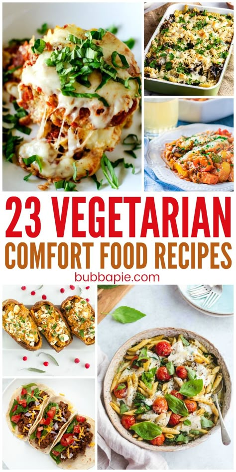 If you are practicing a specific diet, there is no need to sacrifice your favorite comfort foods. Whether you are a vegan, vegetarian or doing keto or Whole 30, check out these 23 Vegetarian Comfort Food Recipes. #vegetarian #vegan #whole30 #keto #easyrecipes #vegetarianrecipes Dinners Crockpot, Vegetarian Comfort Food Recipes, Keto Diet Vegetables, Vegetarian Kids, Vegan Comfort Food Recipes, Vegetarian Meals For Kids, Vegetarian Comfort Food, Whole30 Keto, Healthy Comfort