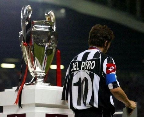 Alessandro Del Piero after the dramatic penalty shootout in the UEFA Champions League Final. AC Milan claimed their sixth European Cup triumph and their first in nine seasons after edging out Juventus in a nail-biting penalty shoot-out at Old Trafford. PENALTY SHOOT-OUT Juventus 0-0 Milan (Trezeguet misses) Juventus 0-1 Milan (Serginho scores) Juventus 1-1 Milan (Birindelli scores) Juventus 1-1 Milan (Seedorf misses) Juventus 1-1 Milan (Zalayeta misses) Juventus 1-1 Milan (Kaladze misses) Juv... Penalty Shootout, Italy Soccer, Alessandro Del Piero, Vintage Tracksuit, Football Images, Football Icon, European Cup, Football Is Life, Nail Biting