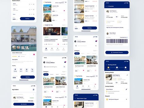 Hotel Booking Mobile App :: Behance Booking App Design, Hotel App, Hotel Booking App, Ux App Design, Ui Ux App, Booking App, Hotel Booking, App Ui Design, Mobile App Design