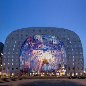 MVRDV's Markthal  Rotterdam opens Rotterdam Market, Architecture Cool, Urban Housing, Rotterdam Netherlands, Toyo Ito, Taichung, Think Tank, London Design, Design Museum