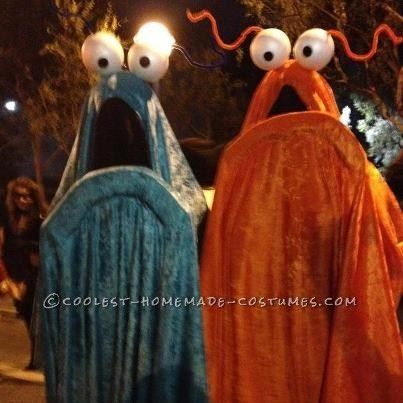 Cool Homemade Yip Yips Halloween Costumes... This website is the Pinterest of costumes by CarolinaBarbosa Original Halloween Costumes For Couples, Yip Yip Costume, Original Halloween Costumes, Costumes For Couples, Fairy Halloween Costumes, Yip Yip, Burning Man Costume, Homemade Costumes, Halloween Costumes For Couples