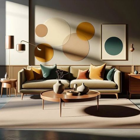 Find Your Perfect Coffee Table: Shape, Height, and Style for Every Space! - Mid-Century Modern (MCM) Tall Coffee Table, Adjustable Coffee Table, Coffee Table Height, Coffee Table Dimensions, Perfect Coffee Table, Oval Coffee Tables, Oval Table, Mid Century Modern Decor, Sofa Seats