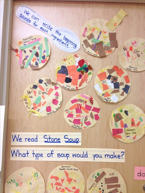 What kind of Stone soup would you make? Soup Theme Preschool, Stone Soup Lesson Plans, Stone Soup Craft Preschool, Stone Soup Activities Kindergarten, Soup Activities For Preschool, Soup Craft Preschool, Stone Soup Craft, Stone Soup Preschool, Cooking Preschool Theme