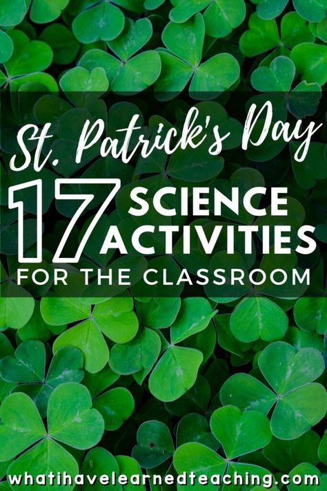 St Patrick's Day Stem Kindergarten, Saint Patrick’s Day Activities For Kids, St Patricks Stem Activities For Kids, St Patricks Day Stem Activities Elementary, Saint Patricks Day Stem Activities, St Patricks Day Experiment, St Patricks Day Stem For Kids, St Patrick’s Day Science Activities, St Pattys Activities