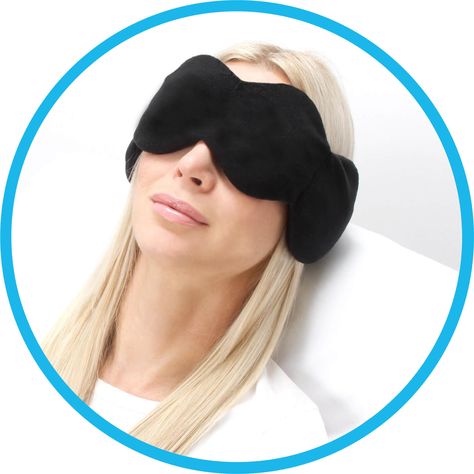 Gentle Pressure = Better Sleep! Weighted Sleep Therapy- nodpod Warm Compress, Sleep Therapy, Oprahs Favorite Things, Silk Eye Mask, Hair Towel, Eye Pillows, Dry Eyes, Real Simple, Back Women