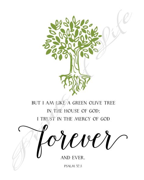 Love Bible Quotes, Love Bible, Tree Graphic, Inspirational Quotes About Love, Green Olive, Olive Tree, Printable Artwork, Christian Wall Art, Quotes About God