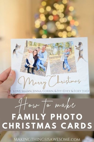 Family Photo Christmas Cards, Diy Christmas Photo, Family Photo Christmas, Photo Cards Diy, Website Canva, Family Photo Cards, Family Christmas Card Photos, Christmas Card Pictures, Photo Christmas Cards