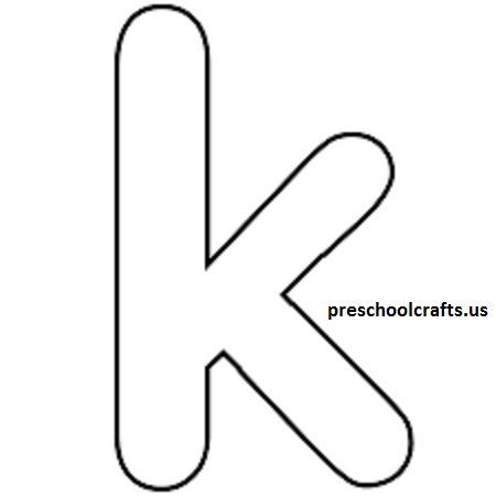 Letter K Crafts - Preschool and Kindergarten Letter K Preschool, Letter K Crafts, Alphabet Lesson Plans, Teach The Alphabet, Abc Crafts, The Letter K, Kindergarten Letters, K Crafts, Crafts Preschool