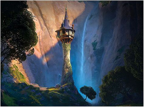 Rapunzel's Tower Rapunzel Wallpaper, Rapunzel Castle, Tangled Tower, Princess Backdrops, Tangled Wallpaper, Rapunzel Tower, Rapunzel Disney, Images Disney, Disney Artwork