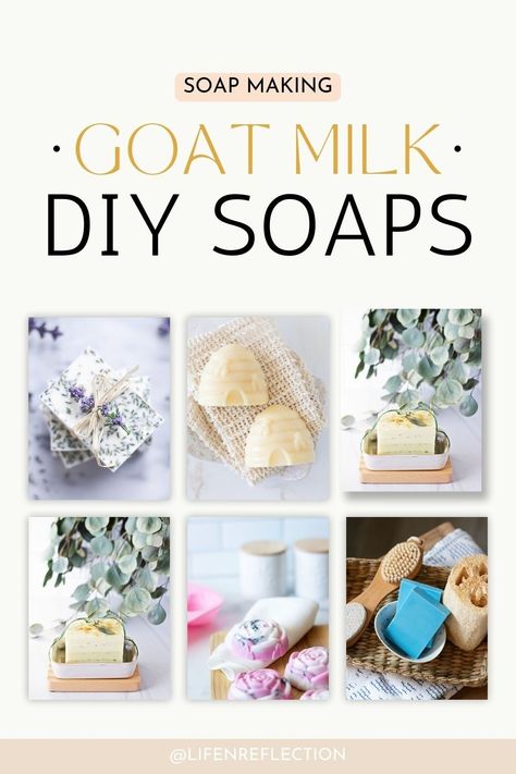 If you like making soap, in this article I'm sharing all you need to know about goat milk soap making--tips, secrets, and the best recipes! Try creating the perfect goat milk soap bars for your next soap project. Essential Oil Soap Recipe, Making Goat Milk Soap, Diy Goat Milk Soap, Melt And Pour Soap Recipes, Honey Soap Recipe, Goat Milk Soap Recipe, Milk Soap Recipe, Melt And Pour Soap Base, Goats Milk Soap Base