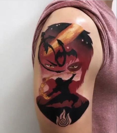 Zuko Tattoo, Anime Tattoo Designs, Atla Tattoo, Tattoo Sleeve Filler, Avatar Tattoo, Body Image Art, The Legend Of Korra, Anime Tattoo, Incredible Tattoos