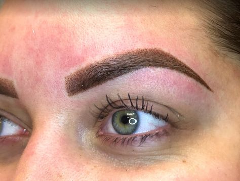 Ombre Tattoo Eyebrows, Ombre Powder Brows Before And After, Ombré Powder Brows, Ombre Brows Before And After, Ombre Eyebrows Permanent, Powder Ombre Eyebrows, Powder Eyebrows, Ombre Powder Brows, Eyebrows Tattoo