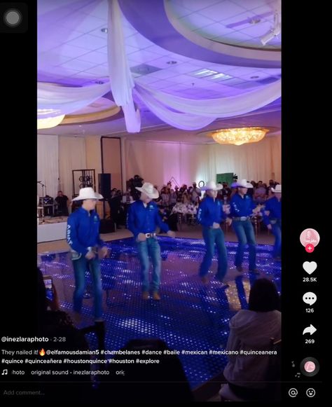 Royal Blue Chambelanes Outfits Vaquero, Blue Chambelanes Outfits, Royal Blue Chambelanes Outfits, Ariat Outfits, Charro Quinceanera Ideas, Chambelanes Outfits, Surprise Dance Outfits, Royal Blue Quince, Quinceañera Ideas