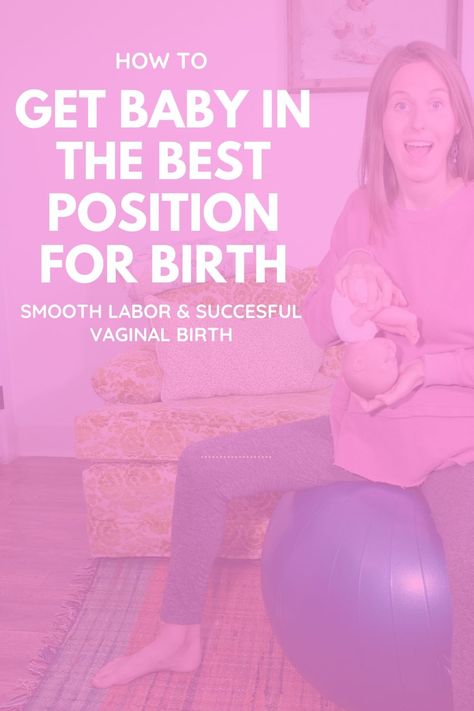 There are some important steps to take so you can get your baby in the best position for birth. Focus on your posture to help baby get in a good position, make sure you engage your body by moving around, and discuss prenatal chiropractic care with your health care provider... more in the post.  #birthpostitions #naturalbirth Labor Positions, Prepare For Labor, Baby Ready, Birth Labor, Chiropractic Care, Pregnancy Symptoms, Natural Birth, Pregnancy Birth, Hospital Bag