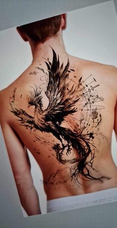 Phinox Tattoo, Fenix Tattoo Design, Feniks Tattoo, Watercolor Phoenix Tattoo, Tato Phoenix, Rising Phoenix Tattoo, Fenix Tattoo, Phoenix Bird Tattoos, Phönix Tattoo