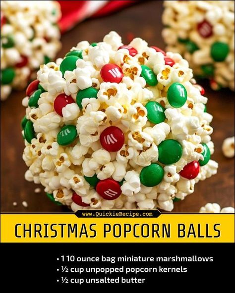 Christmas Popcorn Balls, Popcorn Balls Recipe, Holiday Popcorn, Christmas Tree Food, Christmas Popcorn, Chef Gordon, Chef Gordon Ramsay, Popcorn Balls, Easy Christmas Treats