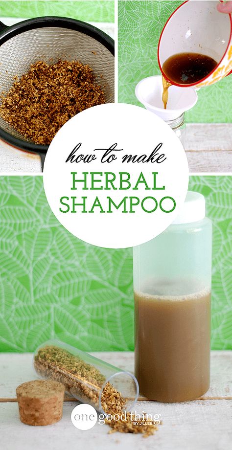 Make Your Own Customized Herbal Shampoo Herbal Shampoo Recipe, Herbal Shampoo, Shampoo Recipe, Homemade Shampoo, Diy Shampoo, Homemade Hair Products, Dried Herbs, Hair Treatments, Diy Hair Care