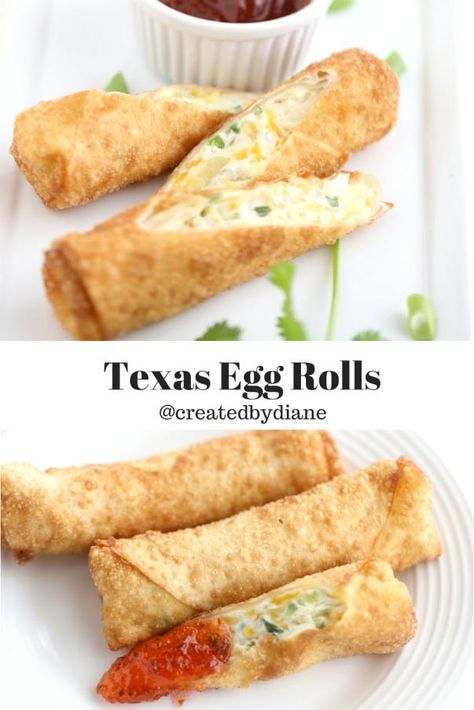 Texas Roadhouse Eggrolls, Road House Texas Egg Rolls, Texas Egg Rolls Roadhouse, Stuffed Eggroll Recipes, Ideas For Egg Roll Wrappers, Lasagna Egg Rolls, Texas Egg Rolls, Cream Cheese Egg Rolls, Texas Rolls