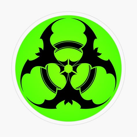 Biohazard Aesthetic, Biohazard Tattoo, Toxic Design, Biohazard Sign, Biohazard Symbol, Vision Board Collage, Family Tattoo Designs, Hulk Art, Cute Tiny Tattoos