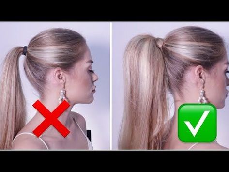 How To Make A Big Ponytail, Ponytail For Heavy Hair, How To Make A Pony Tail Look Cute Simple, Ponytail Alternatives Simple, How To Do A Full Ponytail, Super High Ponytail Hairstyles, How To Get A High Ponytail With Volume, Volume Ponytail Fine Hair, High Ponytail Video