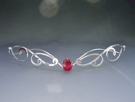 Wedding Circlet, Bridal Circlet, Fest Outfits, Celtic Necklace, Celtic Wedding, Bride Hair Accessories, Sterling Necklaces, Wedding Headpiece, Bridal Tiara