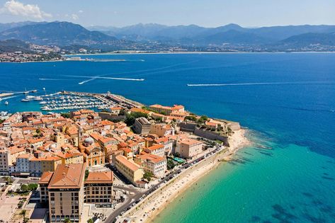 Travel Guide to Ajaccio, Corsica – The Thinking Traveller Ajaccio Corsica, Greek Warrior, Family Villa, Napoleon Bonaparte, Travel Notes, Winter Sun, Holiday Villa, New Town, Grand Hotel