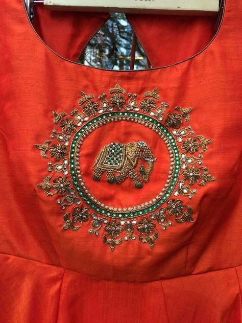 Pinterest • @KrutiChevli Simple Maggam Work Blouse, Simple Maggam Work, Blouse Designing, Blouse Design Aari Work, Blouse Maggam Work, Latest Bridal Blouse Designs, Maggam Work Blouse, Maggam Work Designs, Pattu Saree Blouse Designs