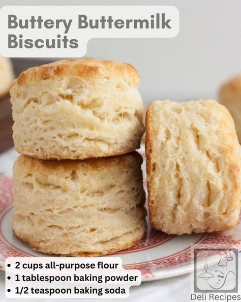 Grandma's cooking recipes Grandma Cooking, Homemade Buttermilk Biscuits, Toffee Recipe, Weekend Breakfast, Buttermilk Biscuits, Buttermilk, Toffee, Purpose Flour, Baking Powder