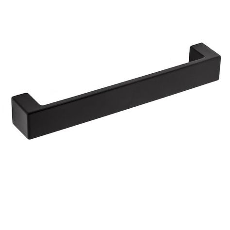 Black Cabinet Pull, Matte Black Kitchen Hardware, Black Kitchen Hardware, Kitchen 2023, Black Cabinet Handles, Black Drawer Pulls, Black Drawers, Black Cabinet, Japandi Interior