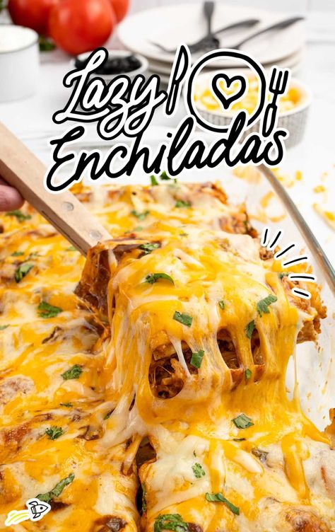 Enchiladas With Taquitos, Lazy Enchiladas With Taquitos, Taquito Enchiladas, Lazy Enchiladas, Cheese Taquitos, Lazy Man, Enchilada Ingredients, Spaceships And Laser Beams, Beef Enchiladas