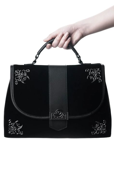 Killstar Clothing, Gothic Bag, The Spell, Pretty Bags, Satchel Bag, Cloth Bags, Satchel Bags, Fashion Lifestyle, Purse Wallet