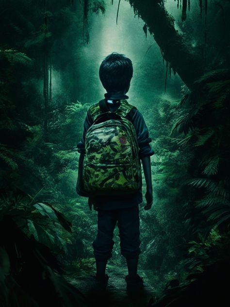 #boy #jungle #horror