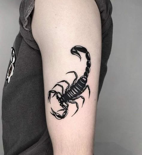 Courage Tattoos, Scorpio Zodiac Tattoos, Lucky Tattoo, Horoscope Tattoos, Scorpion Tattoo, Zodiac Tattoos, Small Tattoos For Guys, Japanese Tattoo Art, Scorpion