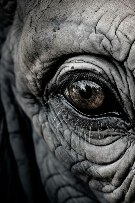 Elephant Eye, Regard Animal, Majestic Elephant, Elephant Photography, American Traditional Tattoo Ideas, Traditional Tattoo Ideas, Animal Tattoo Ideas, Wild Animals Photos, Eye Close Up