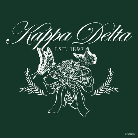 Design unique and trendy custom merch for your Greek organization from Fresh Prints! Submit a proof request to get a free mockup of your design today. 

Kappa Delta designs | Kappa Delta apparel | custom apparel | greek apparel | Sorority designs | PR designs  |PR apparel | kappa delta | sorority | preppy | butterfly | rose | flower | bouquet | ribbon | wreath | leaves | kappa delta | sisterhood | philanthropy | leadership | friendship

#shirtjustgotcrazy #freshprints Flower Bouquet Ribbon, Preppy Butterfly, Girly Graphic Design, Pride 2024, Pr Design, Delta Design, Custom Merch, Butterfly Bouquet, Kappa Delta Sorority