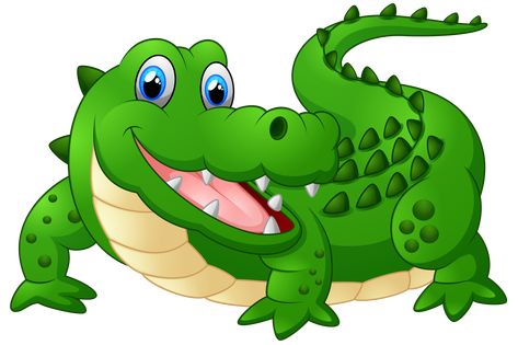 Crocodile Clipart, Crocodile Illustration, Crocodile Cartoon, Alligators Art, Phantasy Star, Inkscape Tutorials, Ninja Gaiden, Cartoons Png, Cute Animals Images